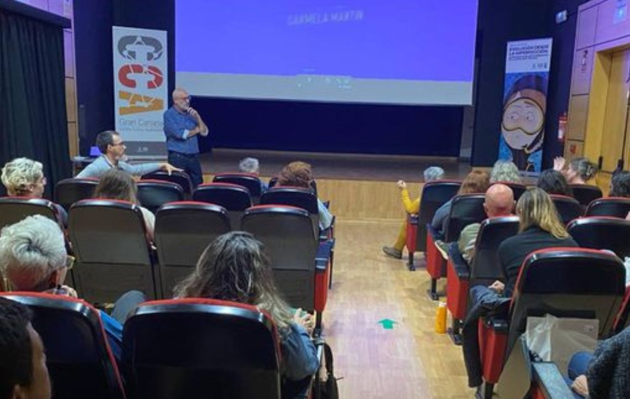 40 personas disfrutan de una tarde de cine con Gamá