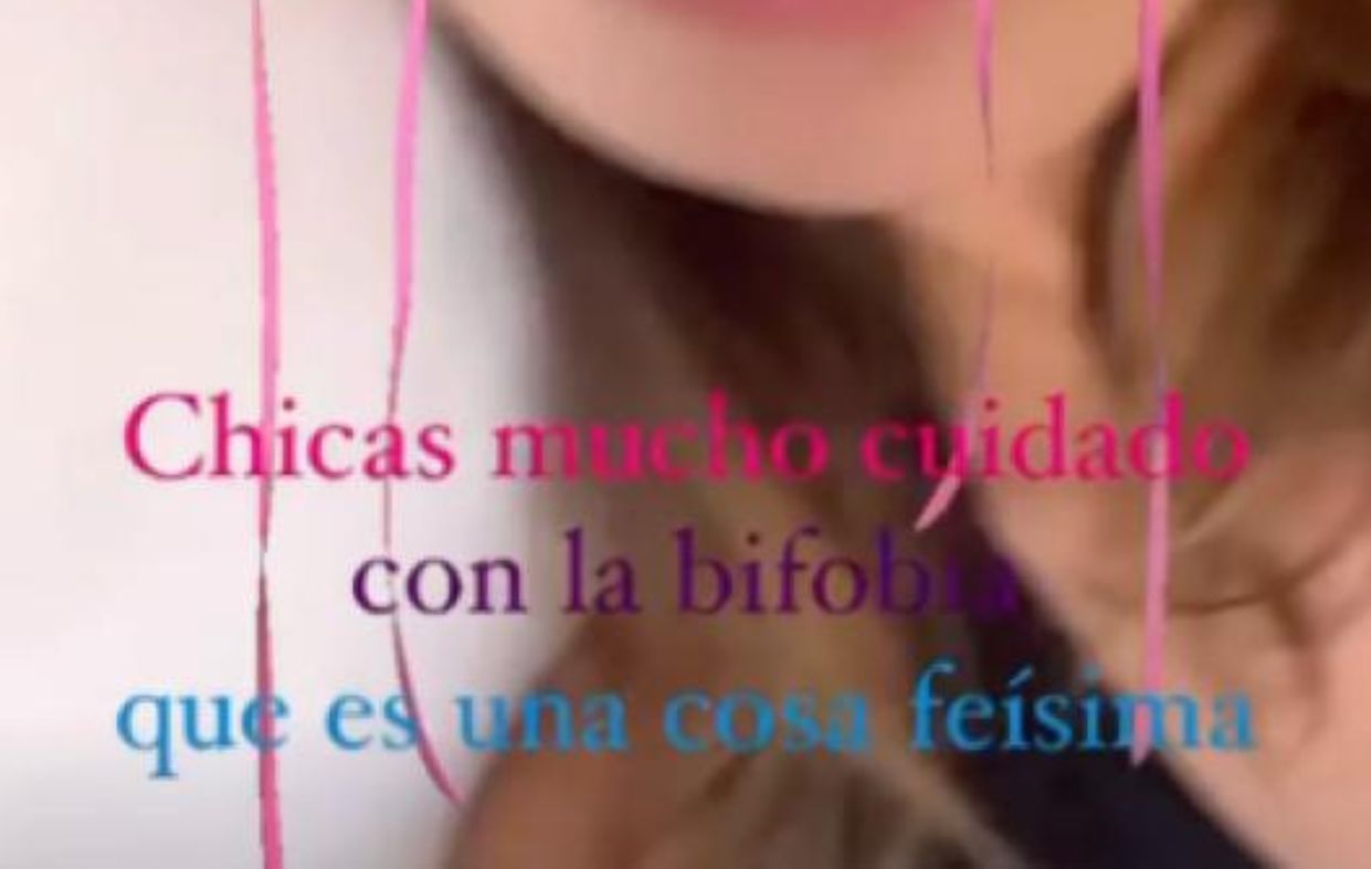 La actriz Anna Castillo lanza un mensaje contra la bifobia 