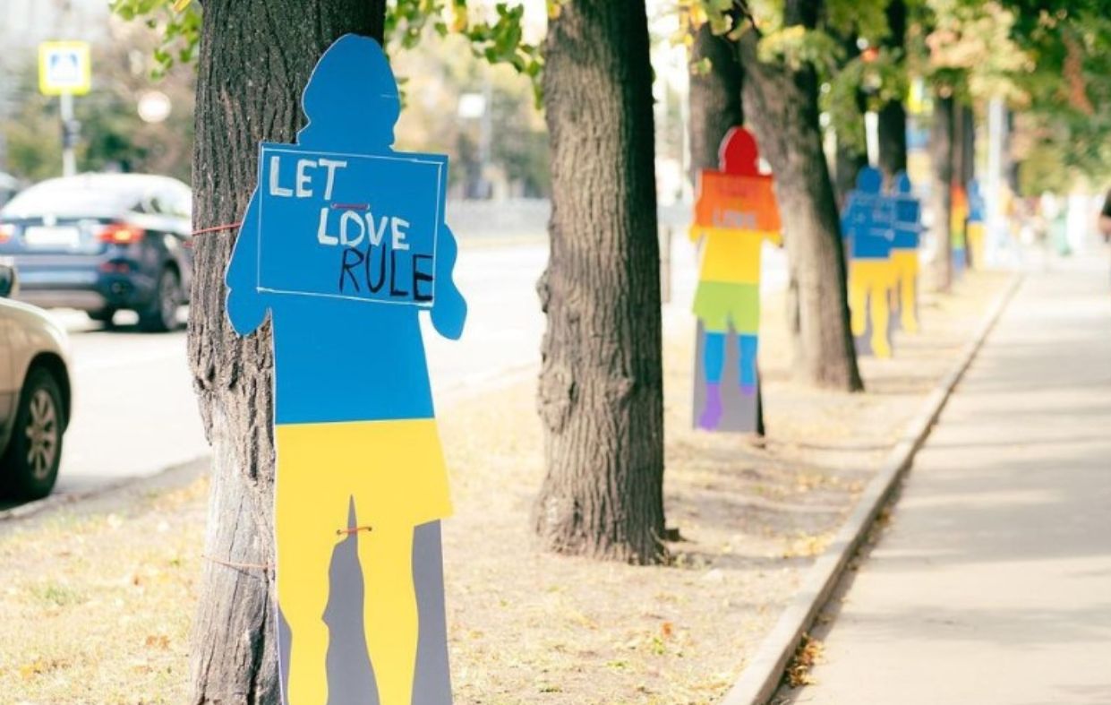 La guerra no impide la celebración del Orgullo LGTBI en Ucrania