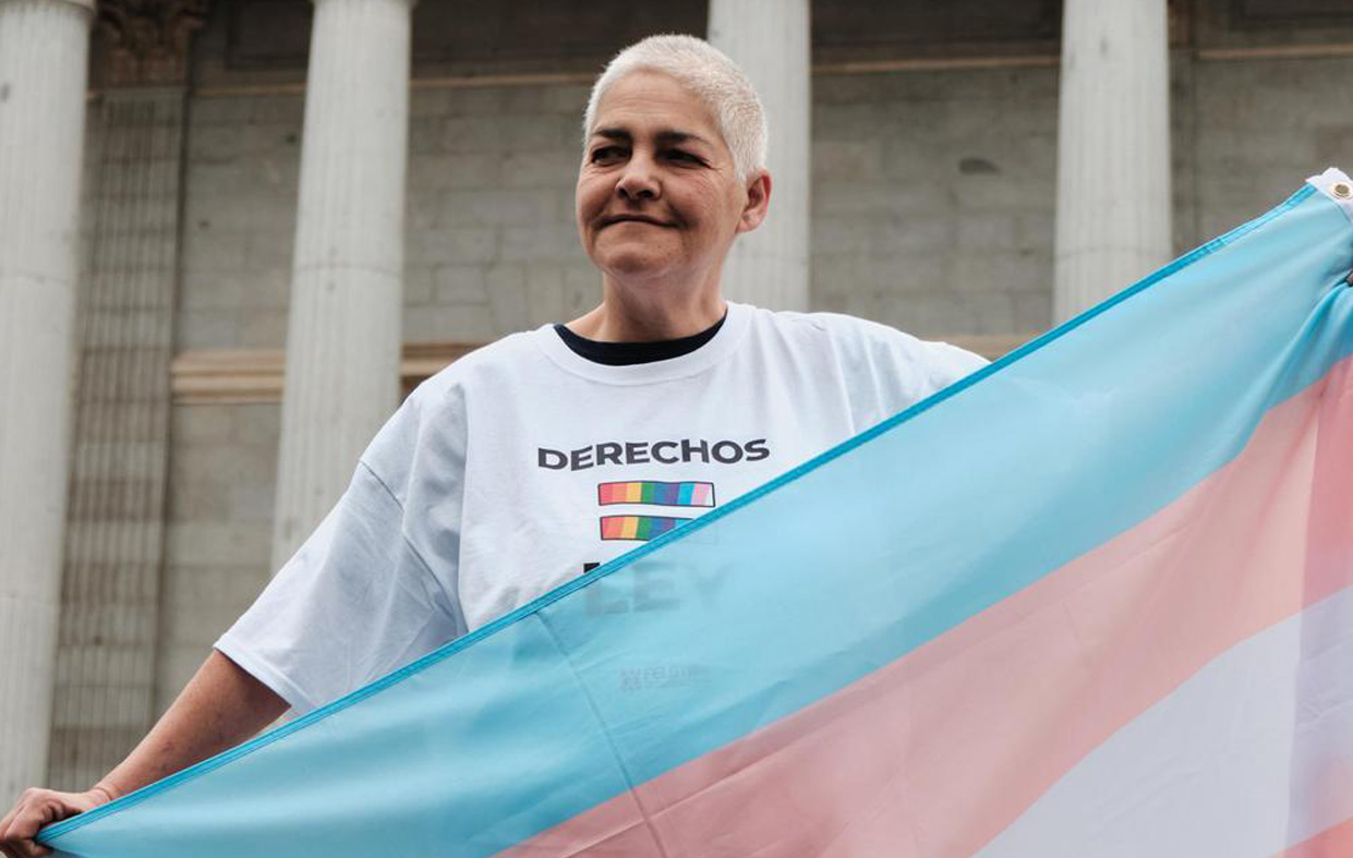 La activista LGTBI Uge Sangil: “Con la ley, las personas trans dejamos de estar tuteladas”