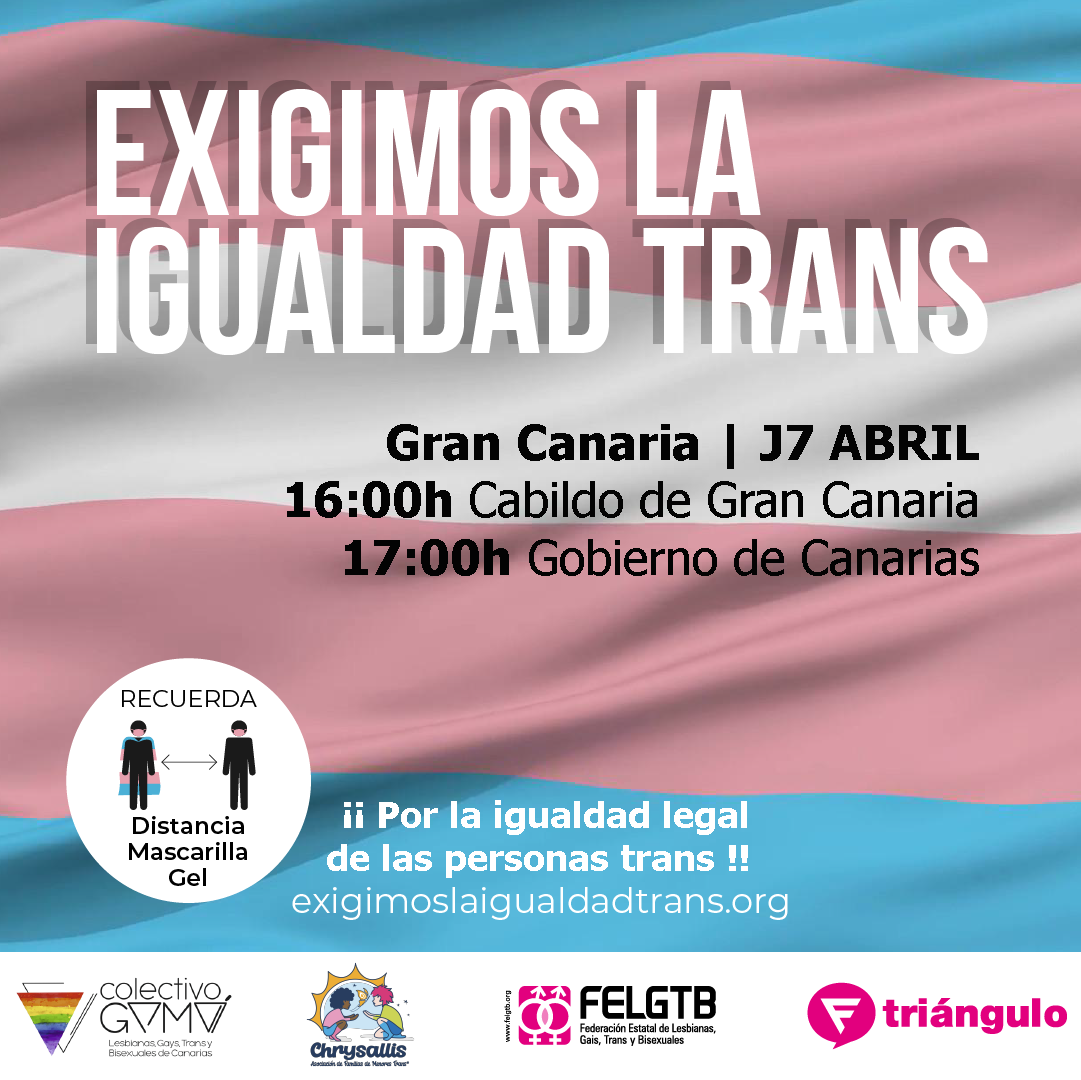El Cabildo de Gran Canaria y el Gobierno de Canarias firman un compromiso por la Igualdad TRANS que recorrerá todo el país  