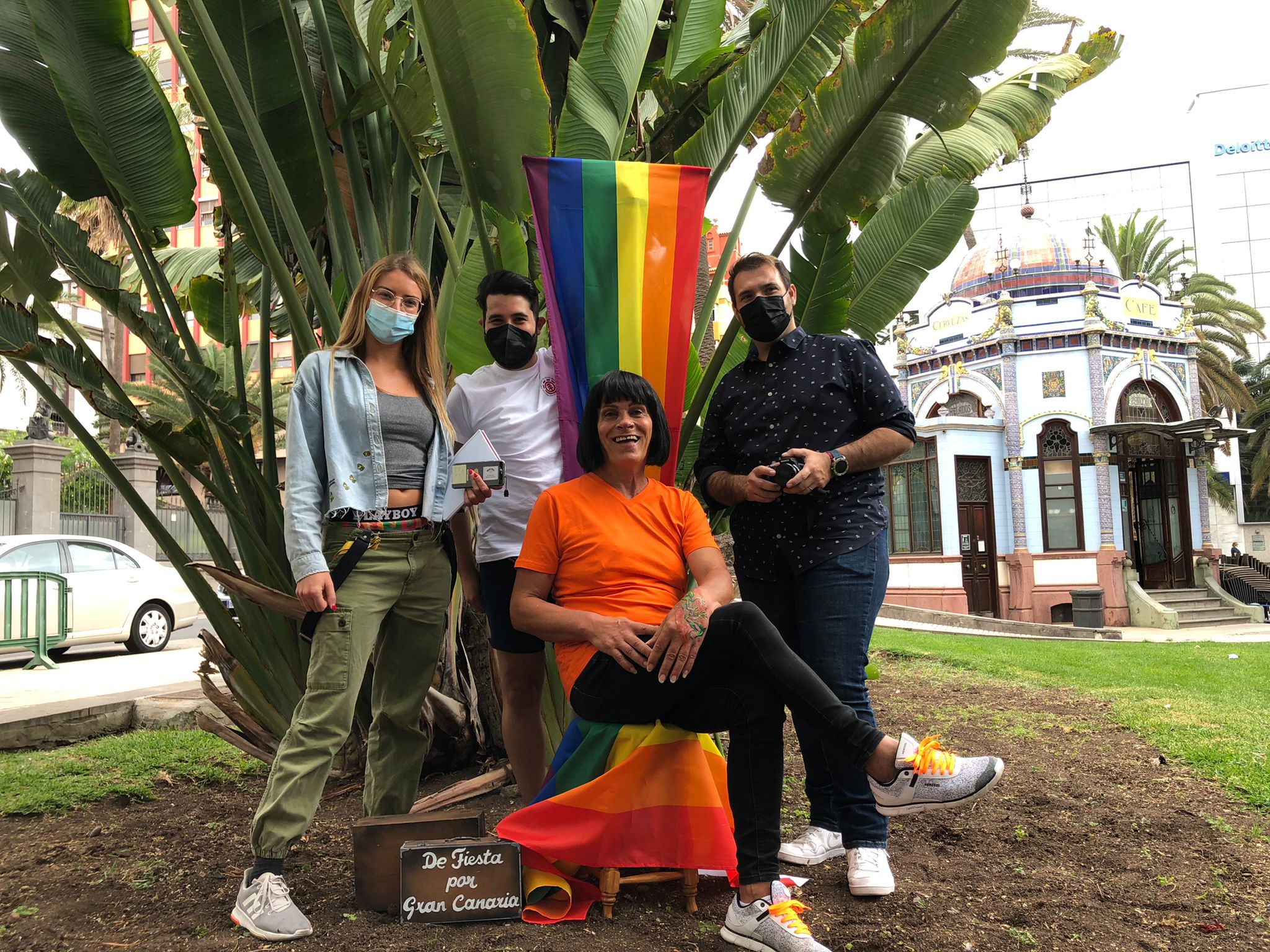 Gamá se convierte en lienzo por el Orgullo 